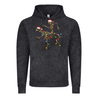 Vintage Arctic skeleton deer santa Vintage Hoodie - FaDigitalArtStudio