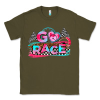 Army Green go race Classic Tee - AdoDesignShop