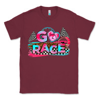 Burgundy go race Classic Tee - AdoDesignShop