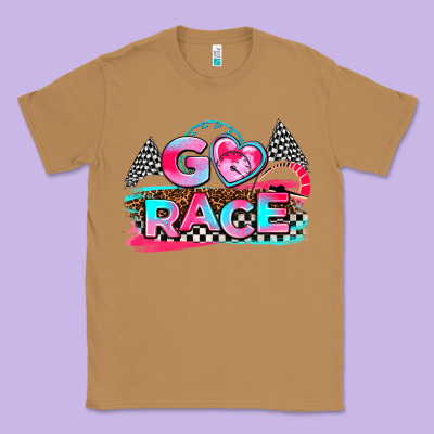 Go Race Classic Tee Designed By Adodesignshop