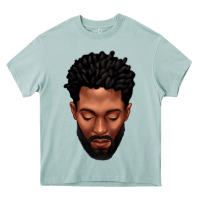 Arona bearded black man portrait Heavy Core Tee - texasbilliewilder