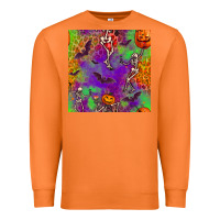 Carrot halloween party seamless pattern Premium Sweatshirt - BundleAndBundleShop