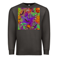 Smoke halloween party seamless pattern Premium Sweatshirt - BundleAndBundleShop