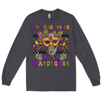 Smoke i'm dead inside but it's mardi gras Long Sleeve Tee - Jasminsmagicworld