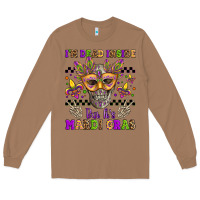 Toasted Coconut i'm dead inside but it's mardi gras Long Sleeve Tee - Jasminsmagicworld