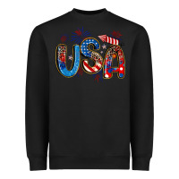 Black usa 4th of july Heavyweight Sweatshirt - Artiststas