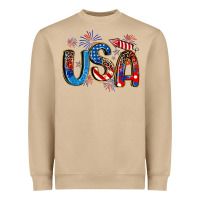 Mushroom usa 4th of july Heavyweight Sweatshirt - Artiststas