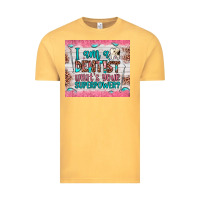 Vintage Mustard i am a dentist what's your superpower Vintage Tee - JahusDesignShop