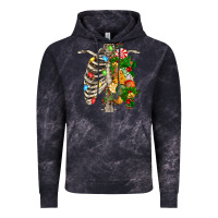 Cloud Black skeleton chest christmas Vintage Hoodie - FaDigitalArtStudio