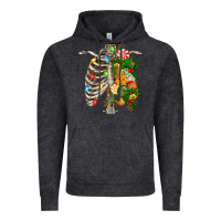 Vintage Black skeleton chest christmas Vintage Hoodie - FaDigitalArtStudio