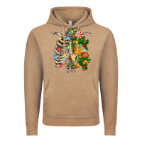 Vintage Coffee skeleton chest christmas Vintage Hoodie - FaDigitalArtStudio