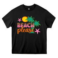 Black beach please Heavy Core Tee - Artiststas
