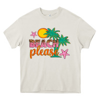 Cream beach please Heavy Core Tee - Artiststas