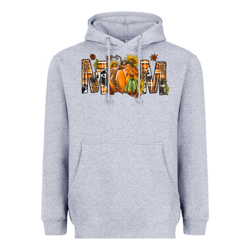 Western Mom With Pumpkins Heavyweight Hoodie by BundleAndBundleShop | Teevron