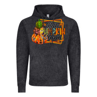 Vintage Black hello pumpkin season Vintage Hoodie - RacoonDesign