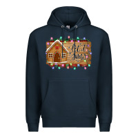 Navy Let it snow Premium Hoodie - Bettercallsaul