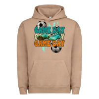 Pigment Burro Game day lightning bolt soccer Urban Hoodie - HowdyJamesFarm