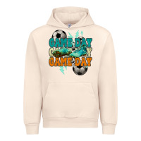 Sandshell Game day lightning bolt soccer Urban Hoodie - HowdyJamesFarm