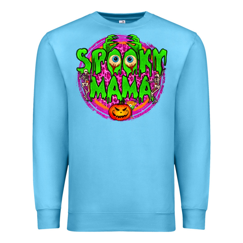 Spooky Mama Premium Sweatshirt by BundleAndBundleShop | Teevron