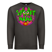 Smoke spooky mama Premium Sweatshirt - BundleAndBundleShop