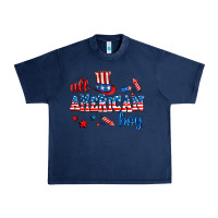 Navy all american boy Urban Heavy Tee - AdoDesignShop