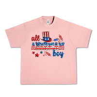 Salmon all american boy Urban Heavy Tee - AdoDesignShop