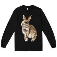 Black Rabbit Long Sleeve Tee - LillyAllenDesigns