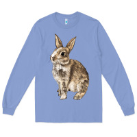 Colony Blue Rabbit Long Sleeve Tee - LillyAllenDesigns
