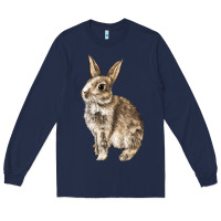 Navy Rabbit Long Sleeve Tee - LillyAllenDesigns