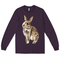 Plum Rabbit Long Sleeve Tee - LillyAllenDesigns
