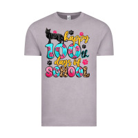 Vintage Zinc happy 100th days of school cat Vintage Tee - Artiststas