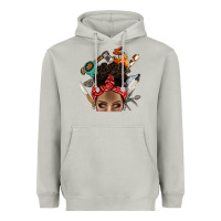 Moon Dust Wild Camping Afro Messy Bbs Heavyweight Hoodie - BundleAndBundleShop