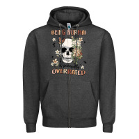 Charcoal Heather being normal is painfully overrated Zipper Hoodie - MaliasSmallBusiness