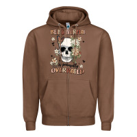 Chestnut being normal is painfully overrated Zipper Hoodie - MaliasSmallBusiness