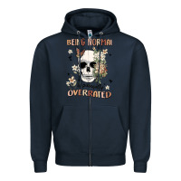 Navy being normal is painfully overrated Zipper Hoodie - MaliasSmallBusiness