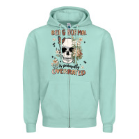 Seafoam being normal is painfully overrated Zipper Hoodie - MaliasSmallBusiness