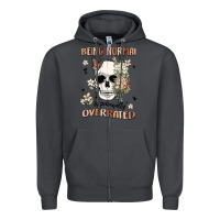 Smoke being normal is painfully overrated Zipper Hoodie - MaliasSmallBusiness