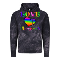 Cloud Black love always wins Vintage Hoodie - HRA Design Shop