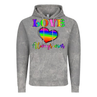 Cloud Rock love always wins Vintage Hoodie - HRA Design Shop