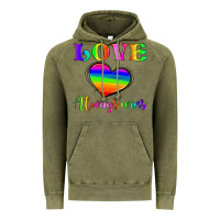 Vintage Olive love always wins Vintage Hoodie - HRA Design Shop