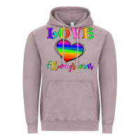 Vintage Zinc love always wins Vintage Hoodie - HRA Design Shop