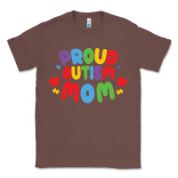 Chestnut LIL Autism Mom Classic Tee - CowhideDigitalArt