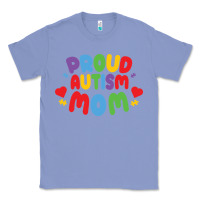 Colony Blue LIL Autism Mom Classic Tee - CowhideDigitalArt