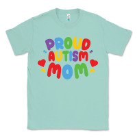 Seafoam LIL Autism Mom Classic Tee - CowhideDigitalArt