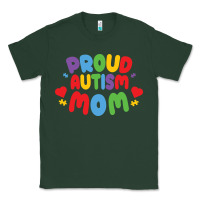 Sports Green LIL Autism Mom Classic Tee - CowhideDigitalArt