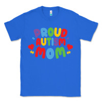 True Royal LIL Autism Mom Classic Tee - CowhideDigitalArt