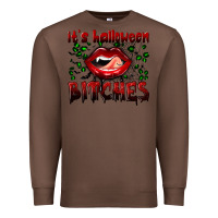 Chestnut it's halloween bitches Premium Sweatshirt - BundleAndBundleShop