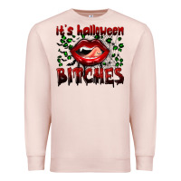 Pale Pink it's halloween bitches Premium Sweatshirt - BundleAndBundleShop