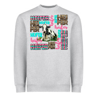 Heather Grey heifer Heavyweight Sweatshirt - AdoDesignShop