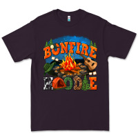 Plum bonfire hoodie Premium Tee - texasbilliewilder